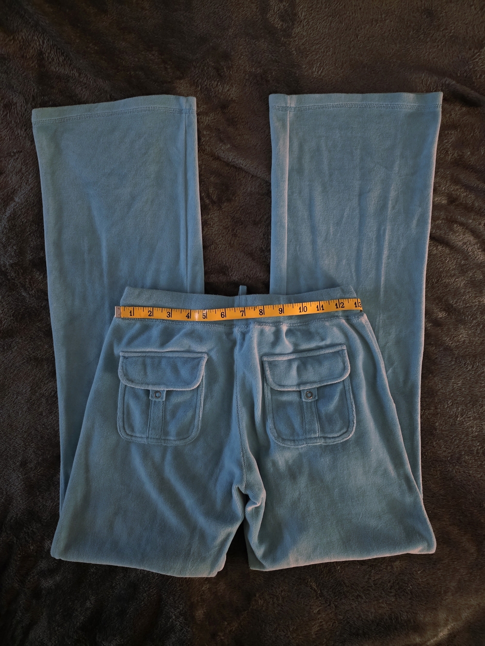 Velour Zip Hoodie & Jogger Set - Light Blue - Picture 6 of 9
